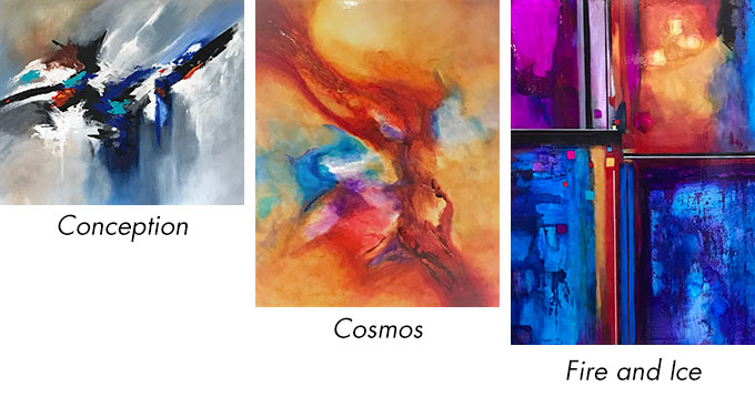 Three paintings by Thomas Austin