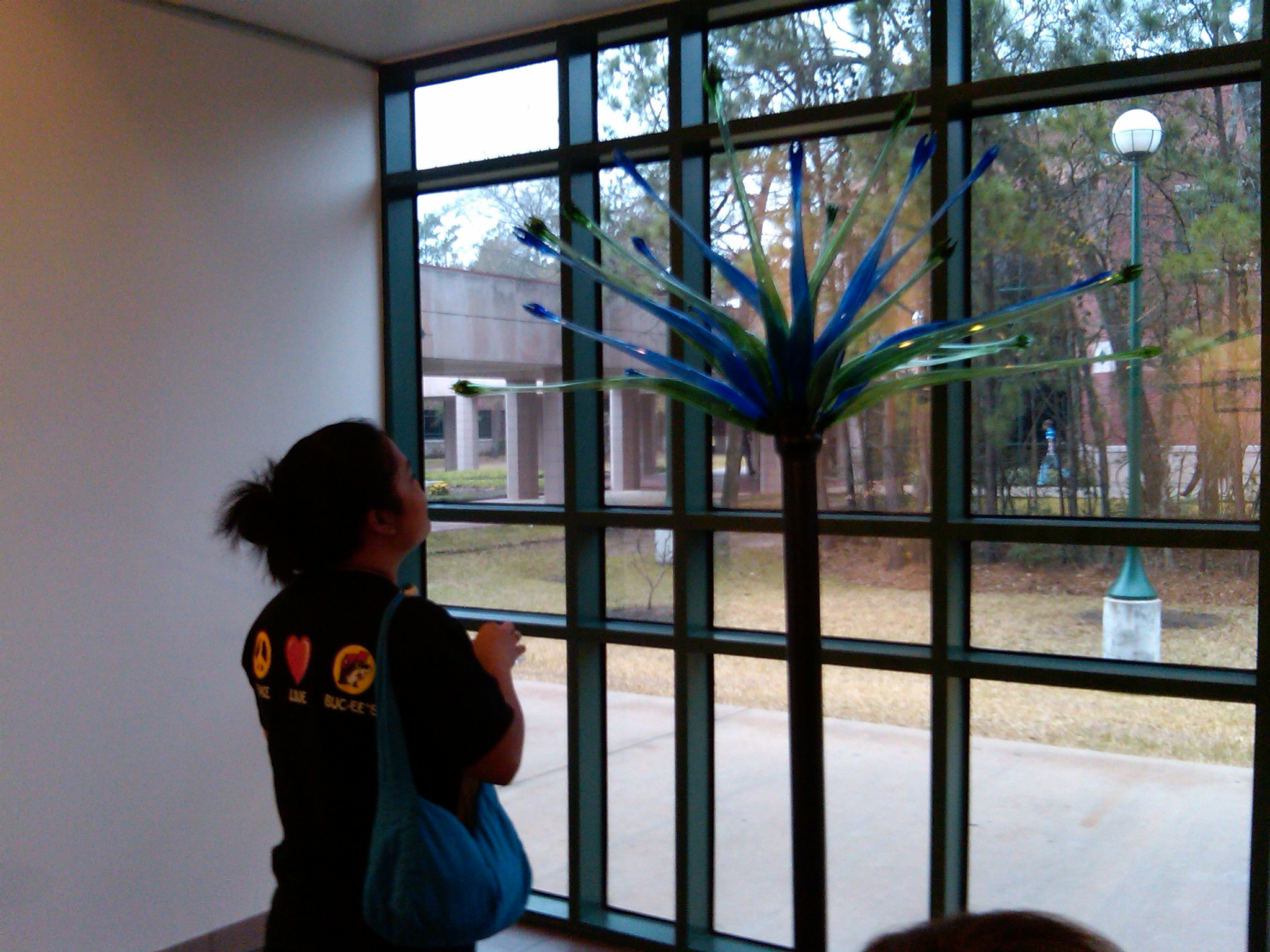 Hydra glass sculpture