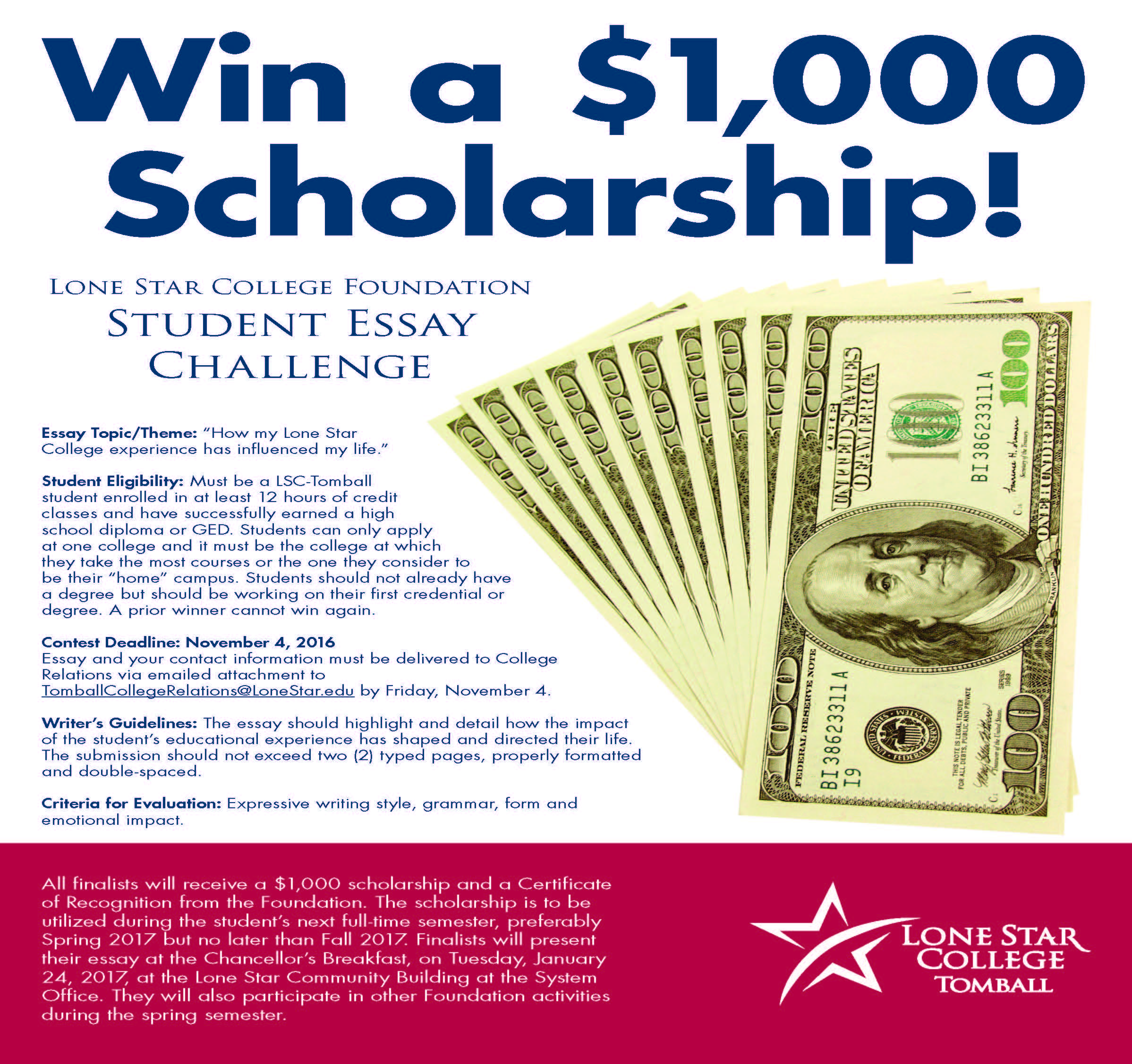 Writing Contests: Earn Cash For College