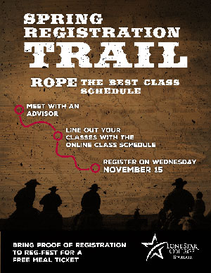 Spring Registration Trail, Rope the Best Class Schedule