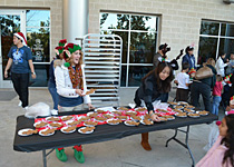 Student Ambassadors - holiday cookies