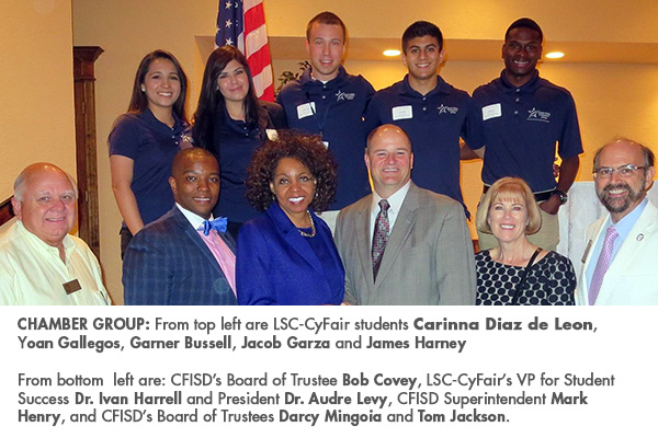 S.O.A.R. Leaders attend Chamber of Commerve luncheon