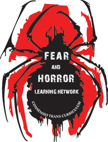 Fear and horror spider logo