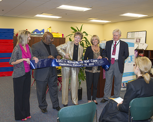Lone Star College-Kingwood held a ribbon cutting ceremony for KidCare on Feb. 28