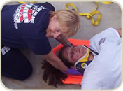 paramedic in action