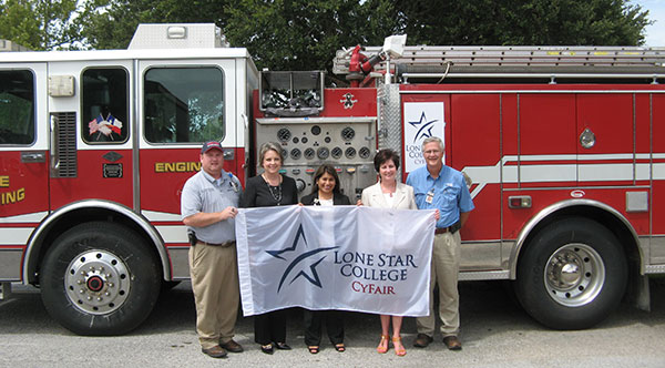 Fire Truck donated to LSC-CyFair