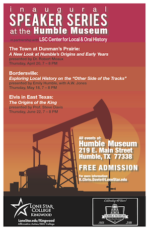 Speaker Series at the Humble Museum