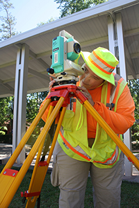 Land Surveying student