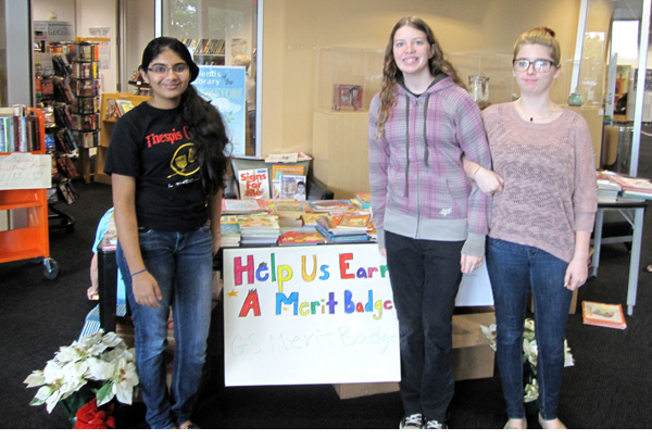 Girl Scout Fall Book Drive