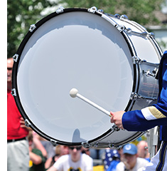 Percussion One (P1) high school drumline and percussion ensemble