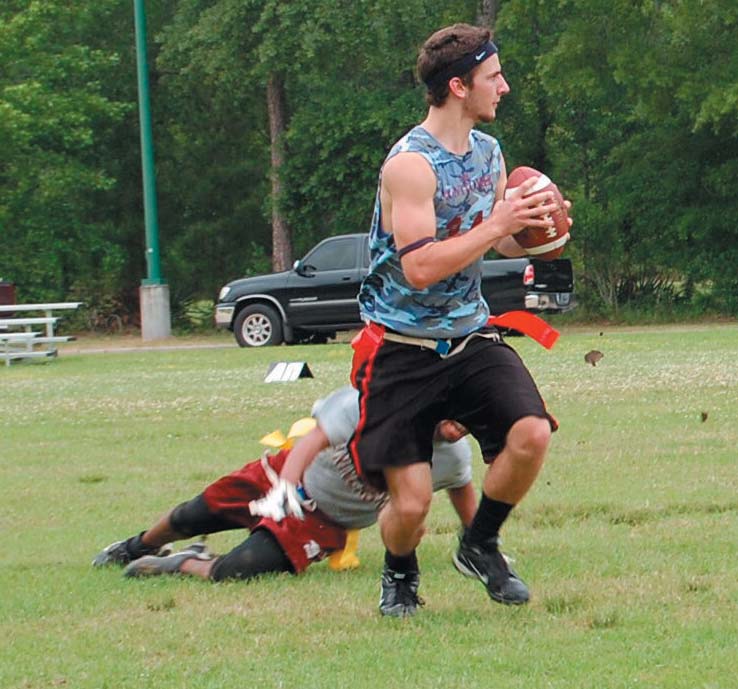 flag football quarterback