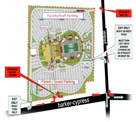 Map of the Berry Center
