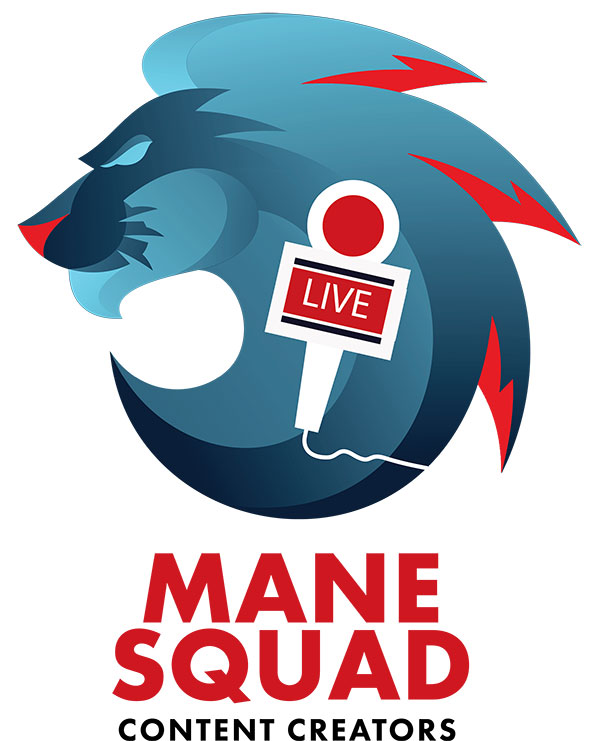 mane squad content creators logo