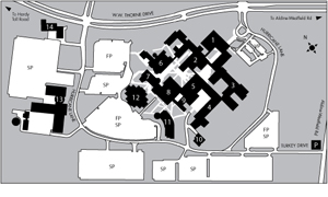 Image of the LSC-North Harris Map