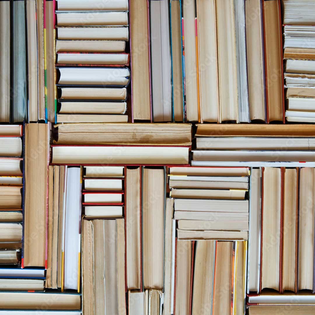 Image of a stack of books