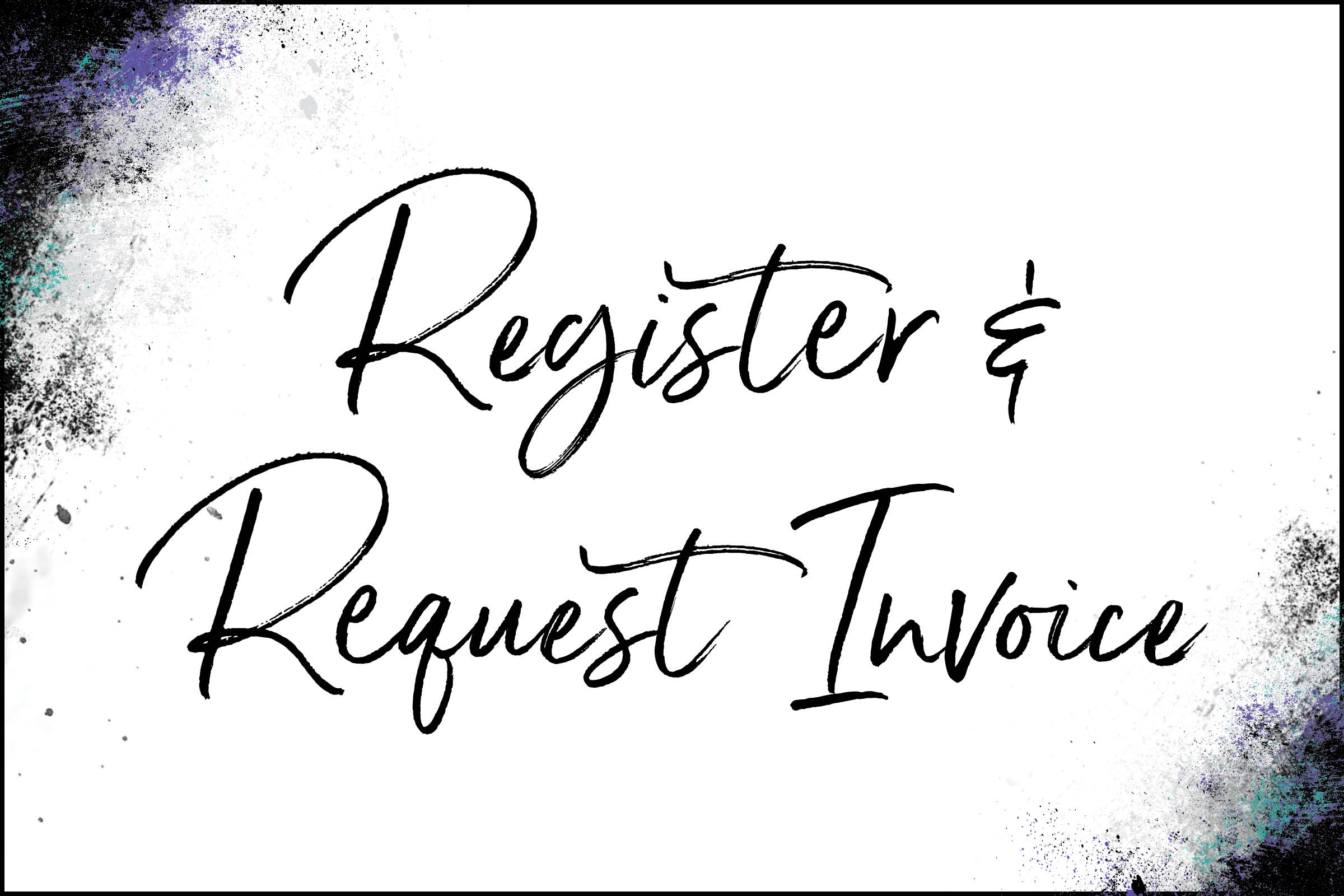 Register and Request Invoice Button