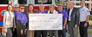 foundation donation events lsc turns loss hope into family