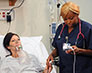 nurse with patient
