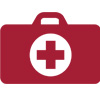 First aid kit icon