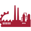Industrial factory icon