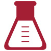 Measuring beaker icon