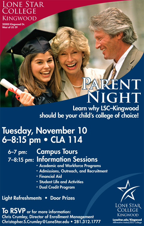 Parent Night Flyer