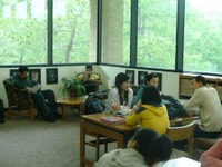 ESOL Students in Library