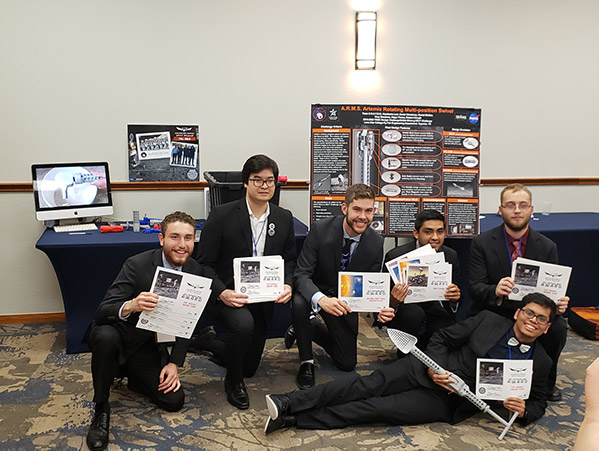 Team CRATER at TSGC Showcase in Fall 2019