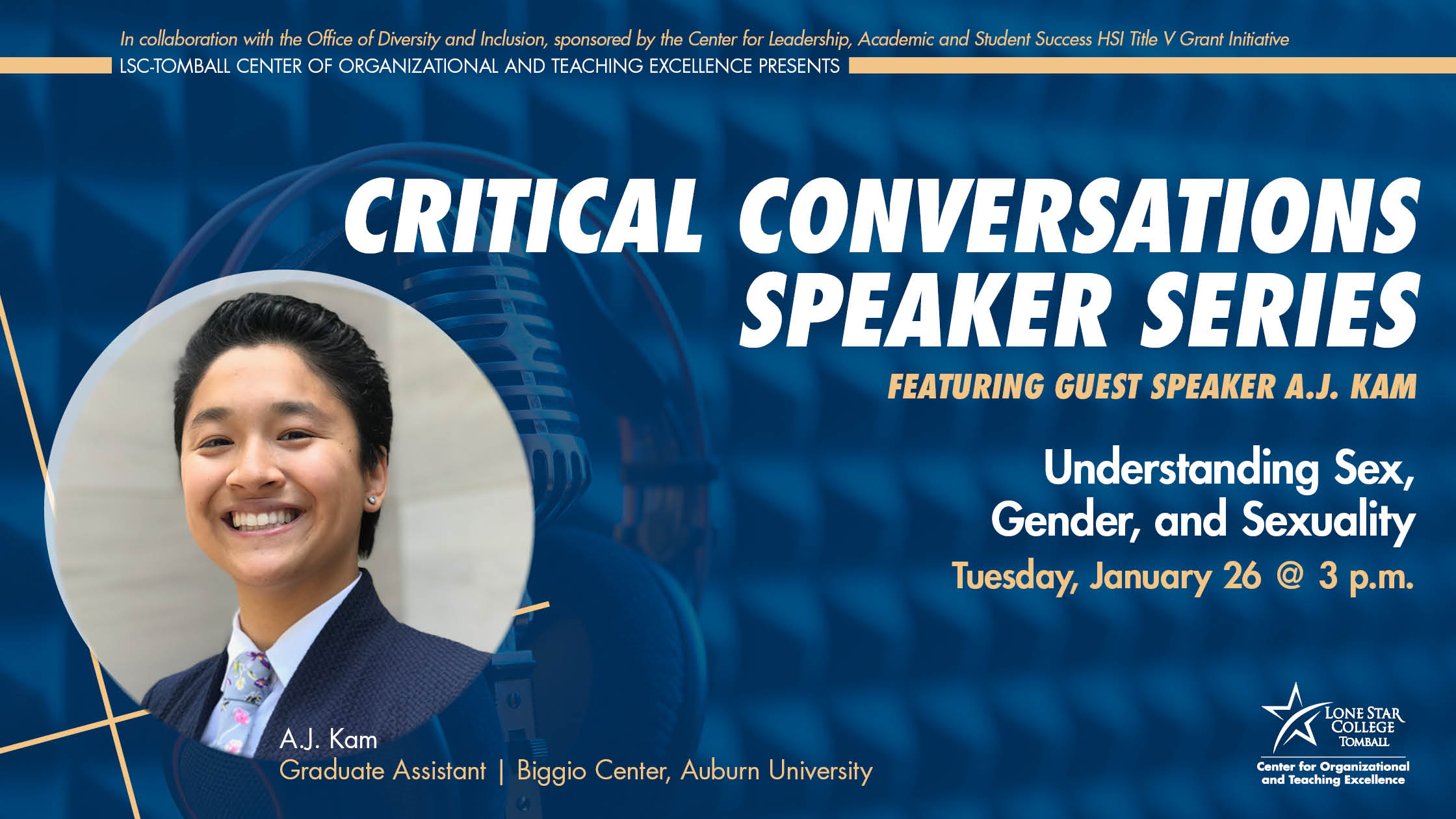 Critical Conversations -- Understanding Sex, Gender, and Sexuality