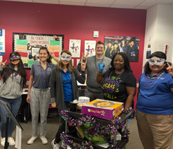 Admissions and Mardi Gras 