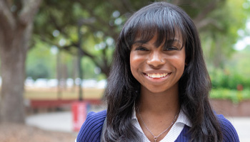 LSC-Tomball female student smiling 