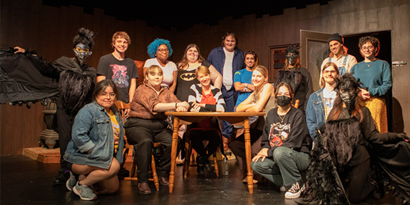 LSC-Tomball Drama Dept Cast of The Birds
