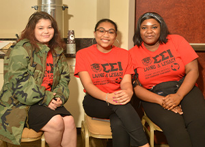 SSI Female Students smiling 