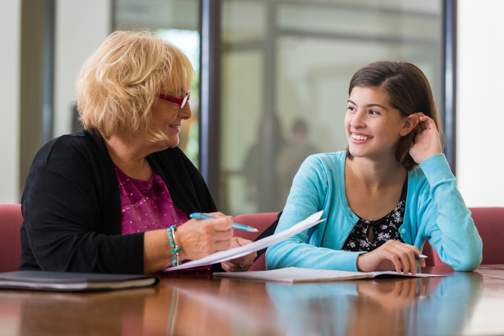 Advisor and student