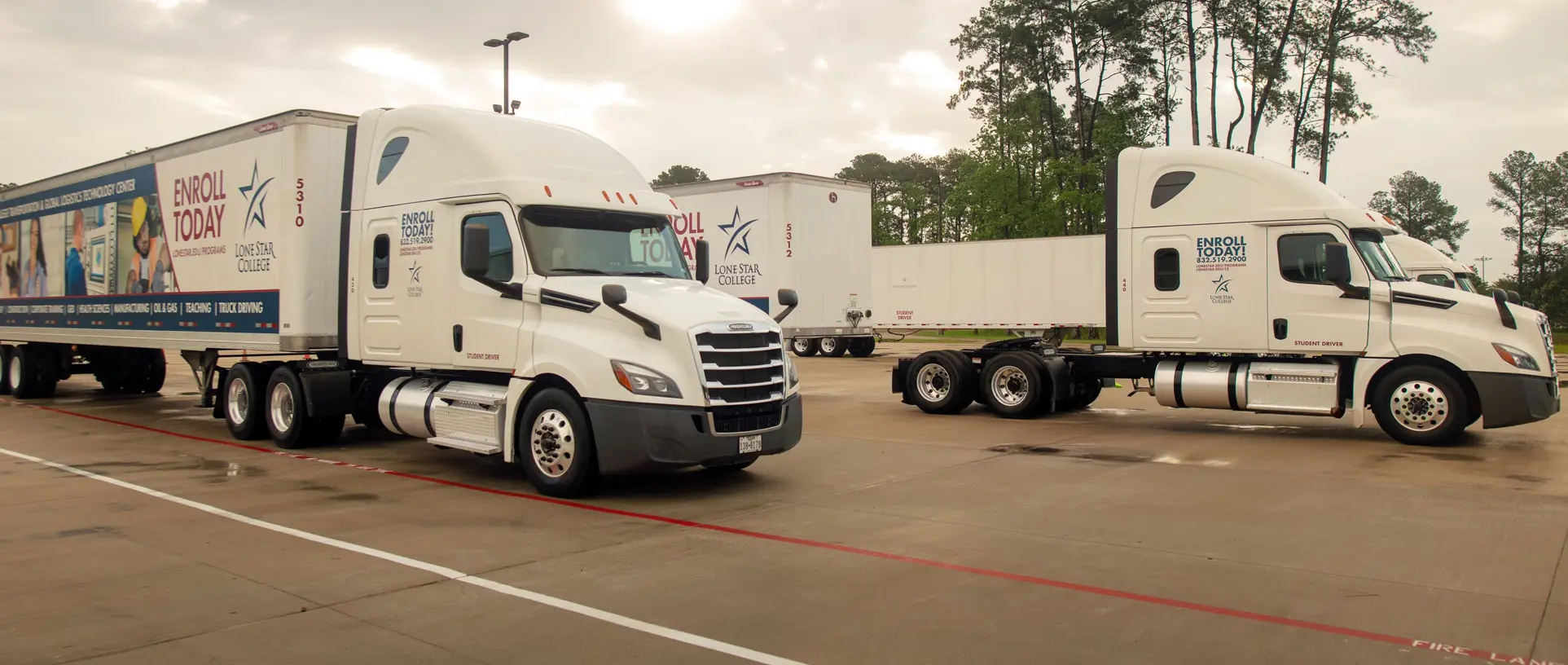 2 Lone Star College Trucks