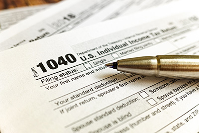 1040 Tax form