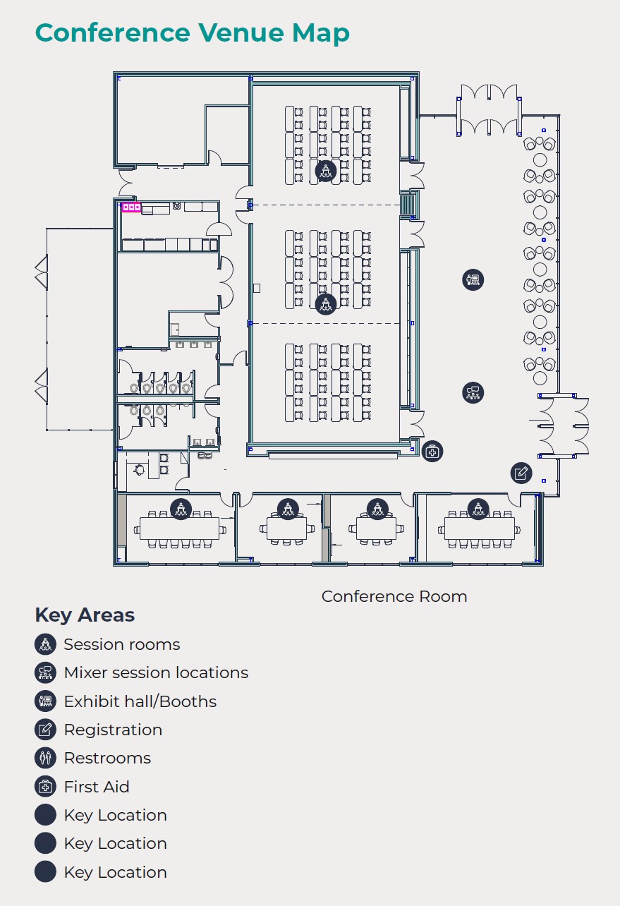 MCC Venue Map