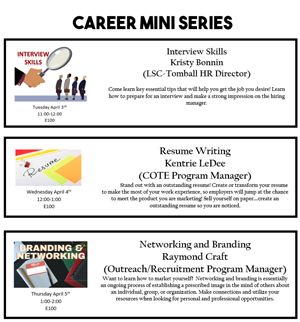 Career Fair Career Mini Services