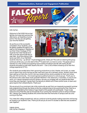 Cover of Falcon Report - September 2025- Welcome to Fall 2025