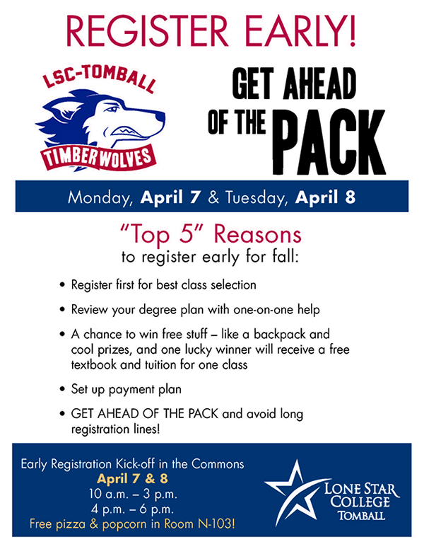 LSCTomball Registration Days