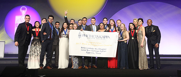 LSC-CyFair PTK wins award