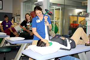 Physical Therpists at work