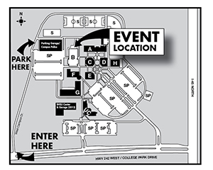 Open House Parking Map