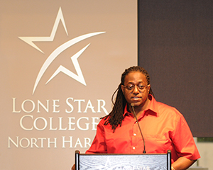 Leamon Hopkins speaking