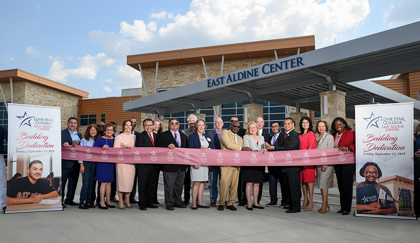 Lone Star College-East Aldine Center ribbon cutting