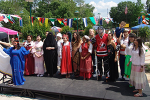 fashion show at global awareness day