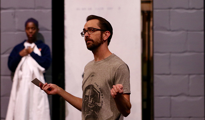 Students rehearse for Rocky Horror Show