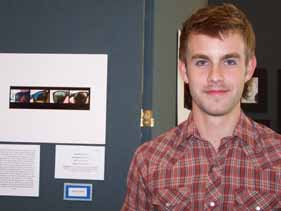 picture of Jake Mitchell with his photograph