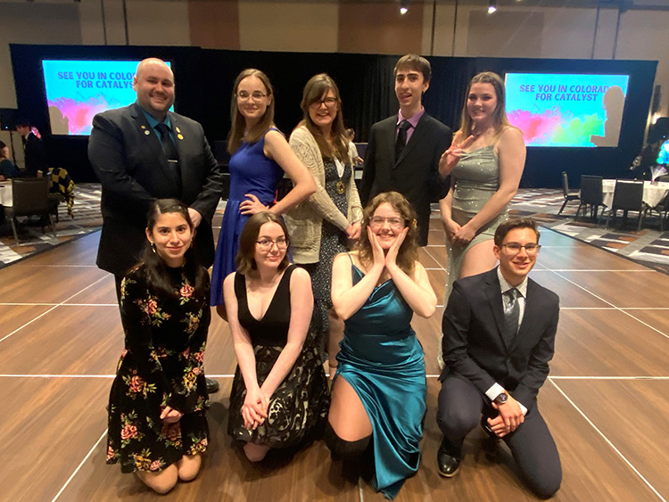 LSC-Kingwood PTK earns regional awards