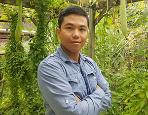 Scholarship winner Thuc Nguyen
